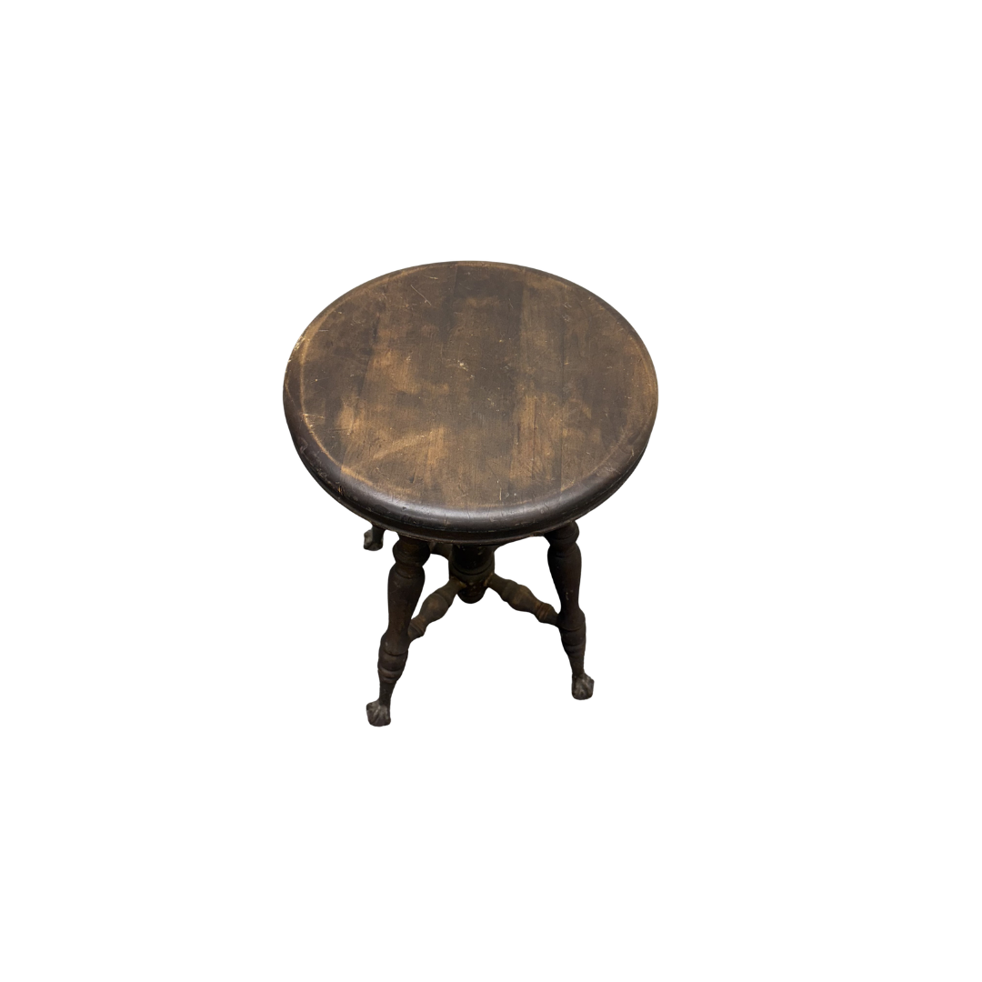 Found Short Swivel Stool