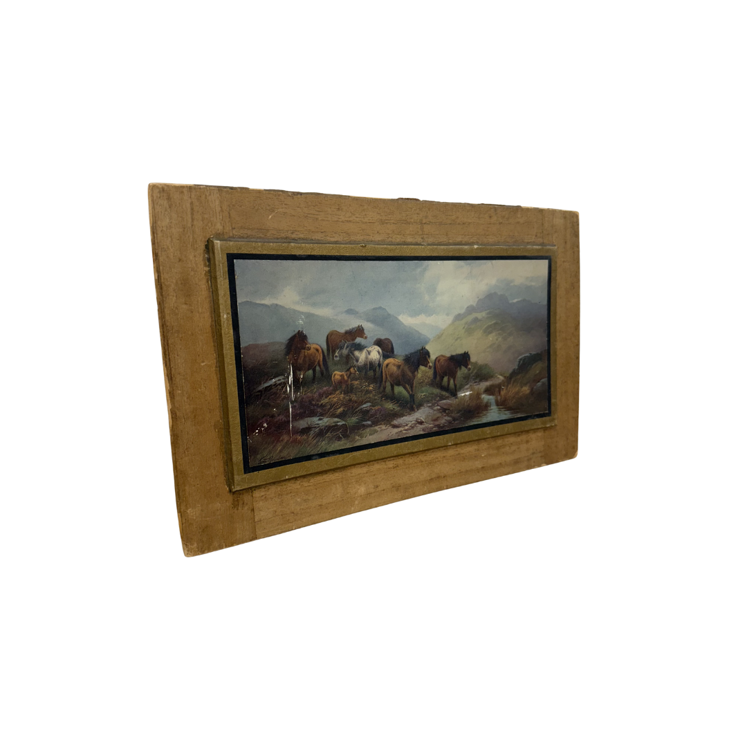 Found Horse Pasture Print