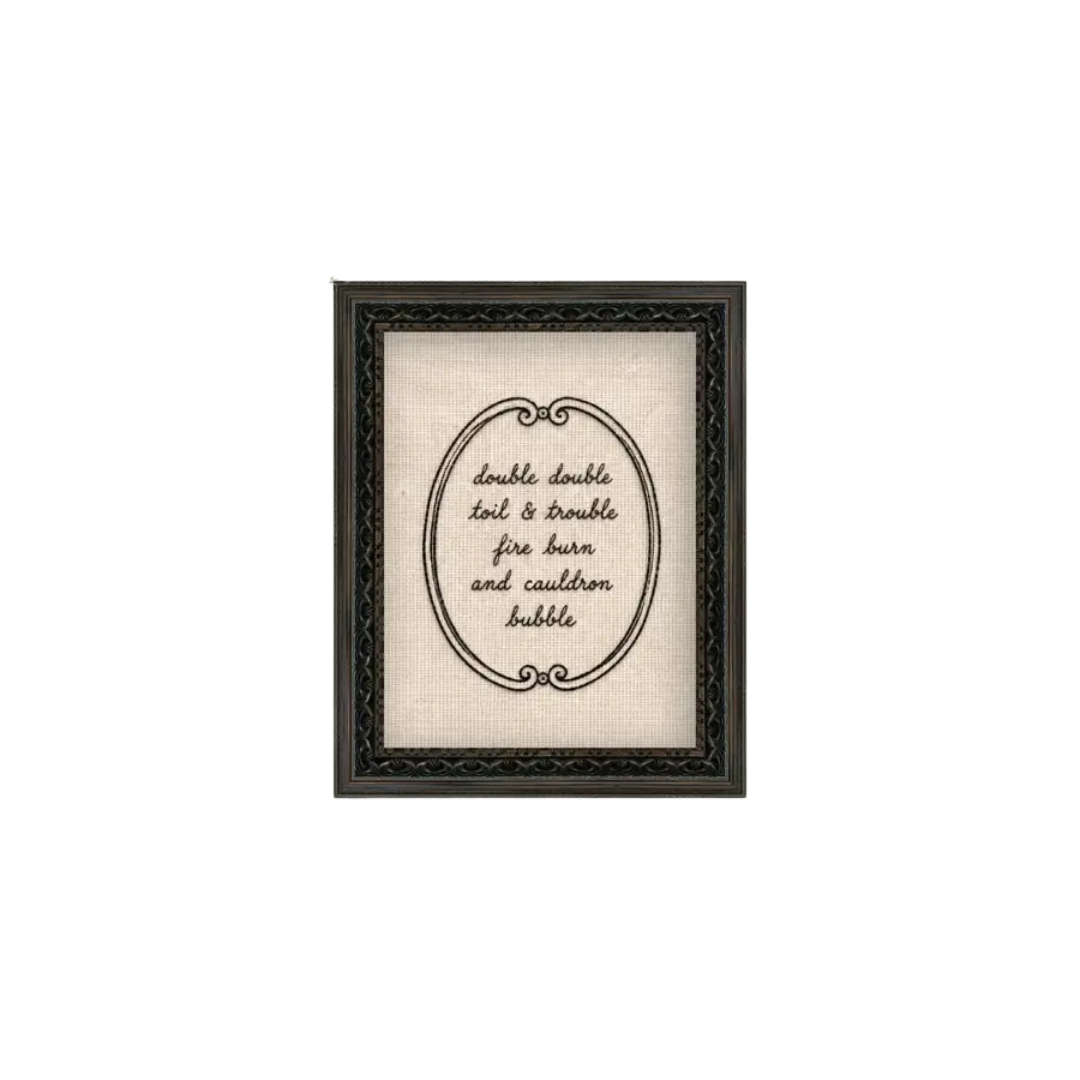 Toil &amp; Trouble Framed Print