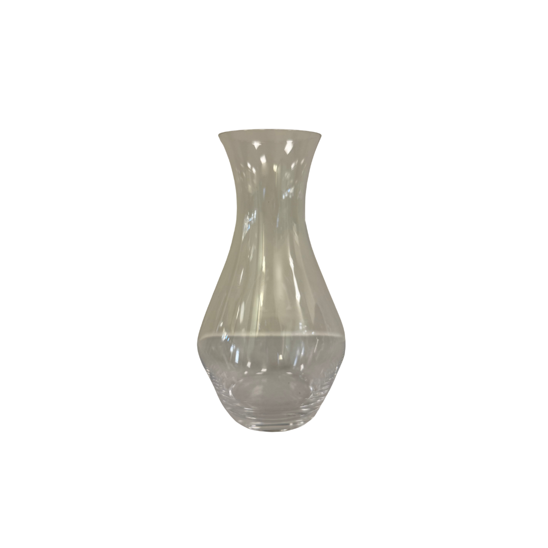 Found Glass Curved Vase