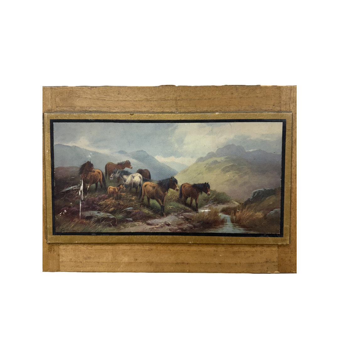 Found Horse Pasture Print