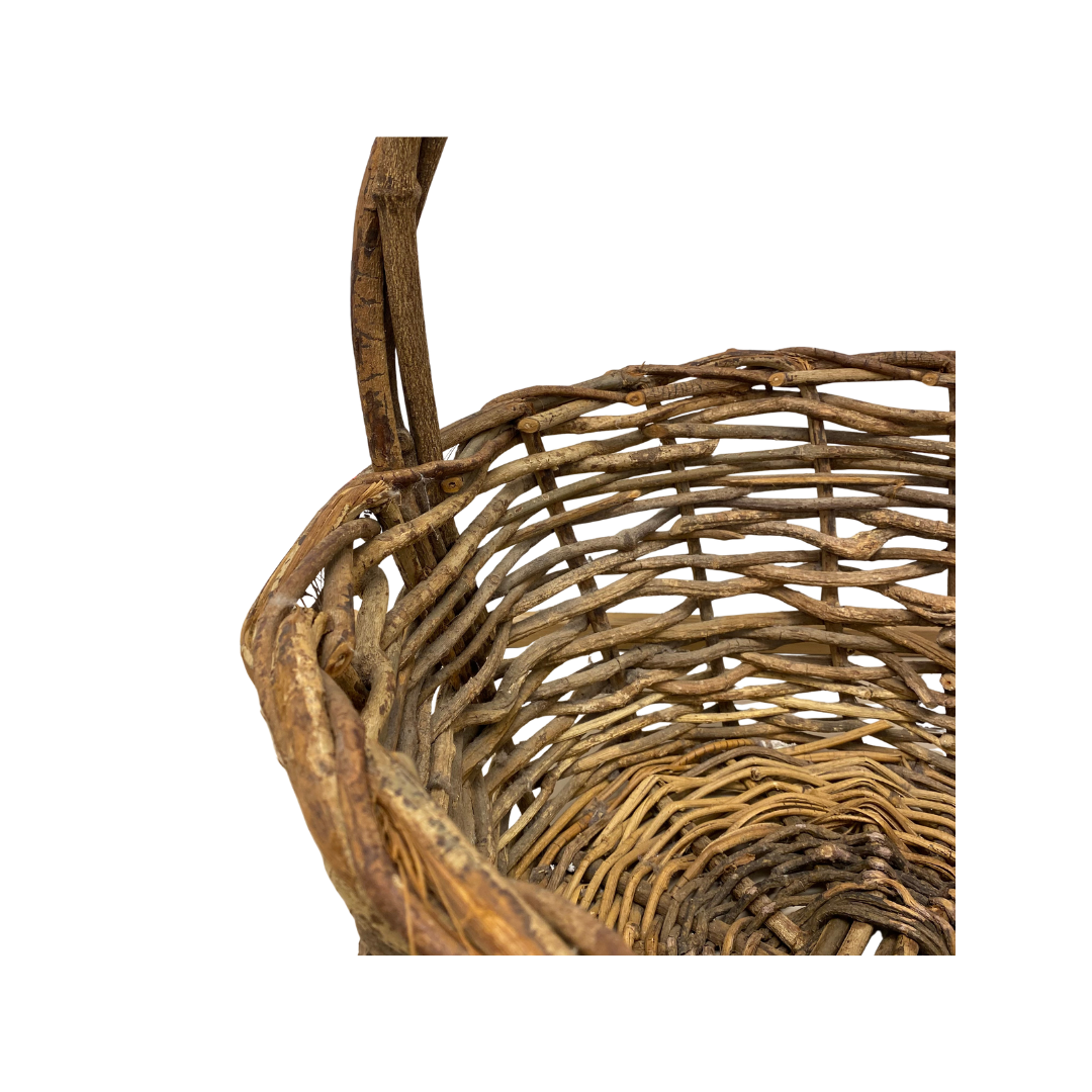 Found Handwoven Gathering Basket