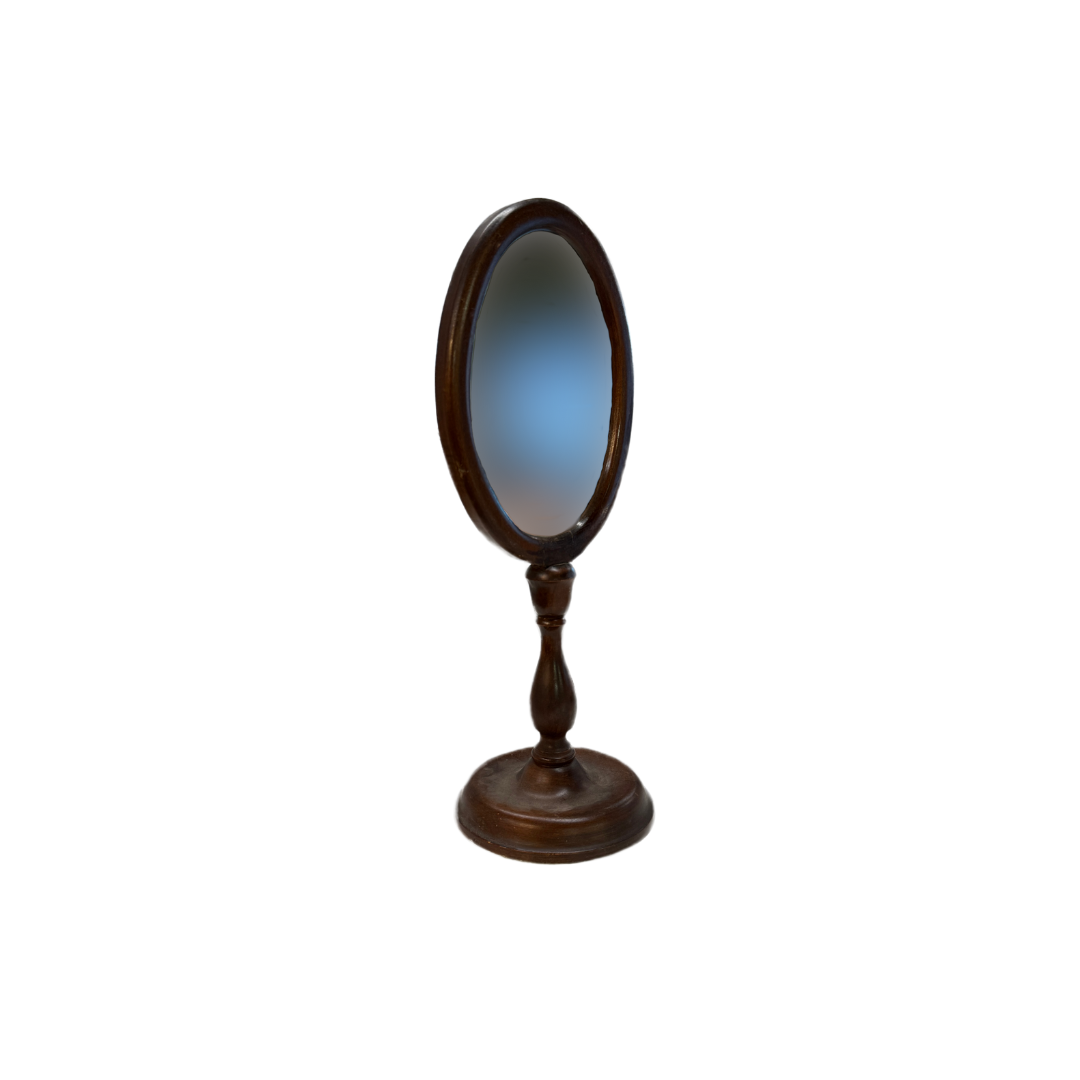 Found Standing Tabletop Mirror