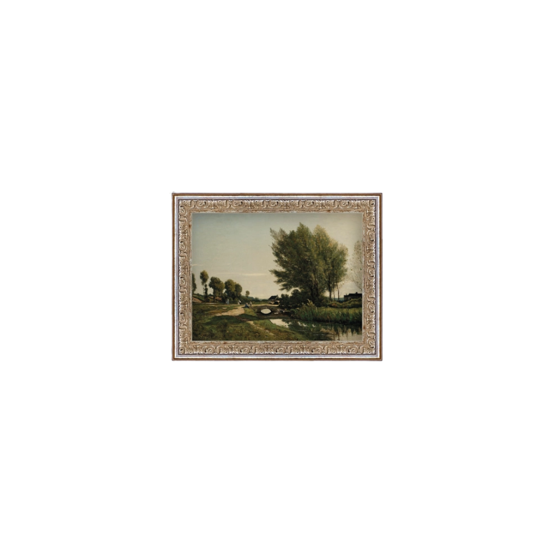 View Near Saint-Prive Framed Print
