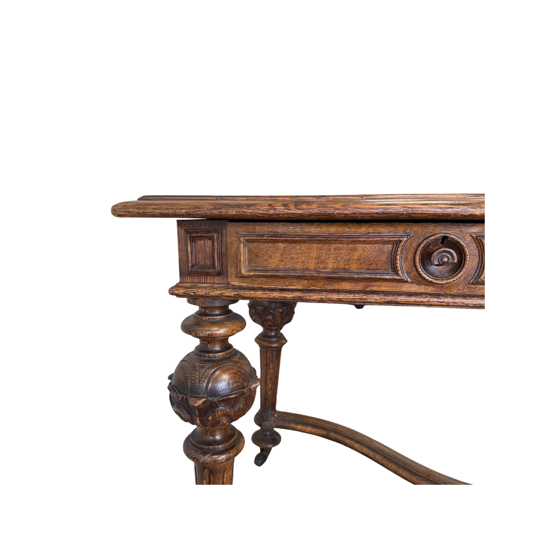 Found Spanish Baroque Library Table