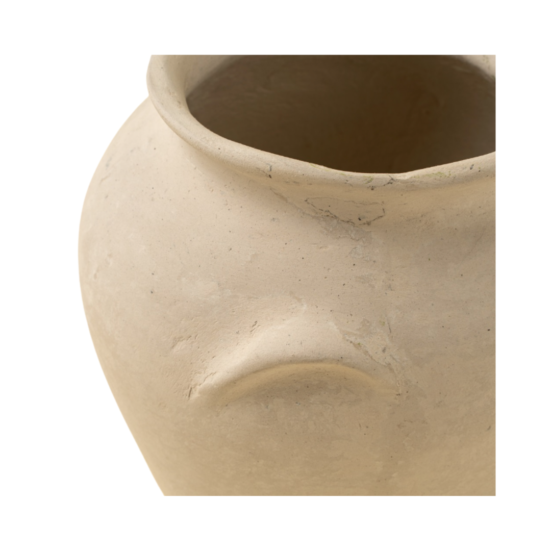 Milos Paper Mache Urn