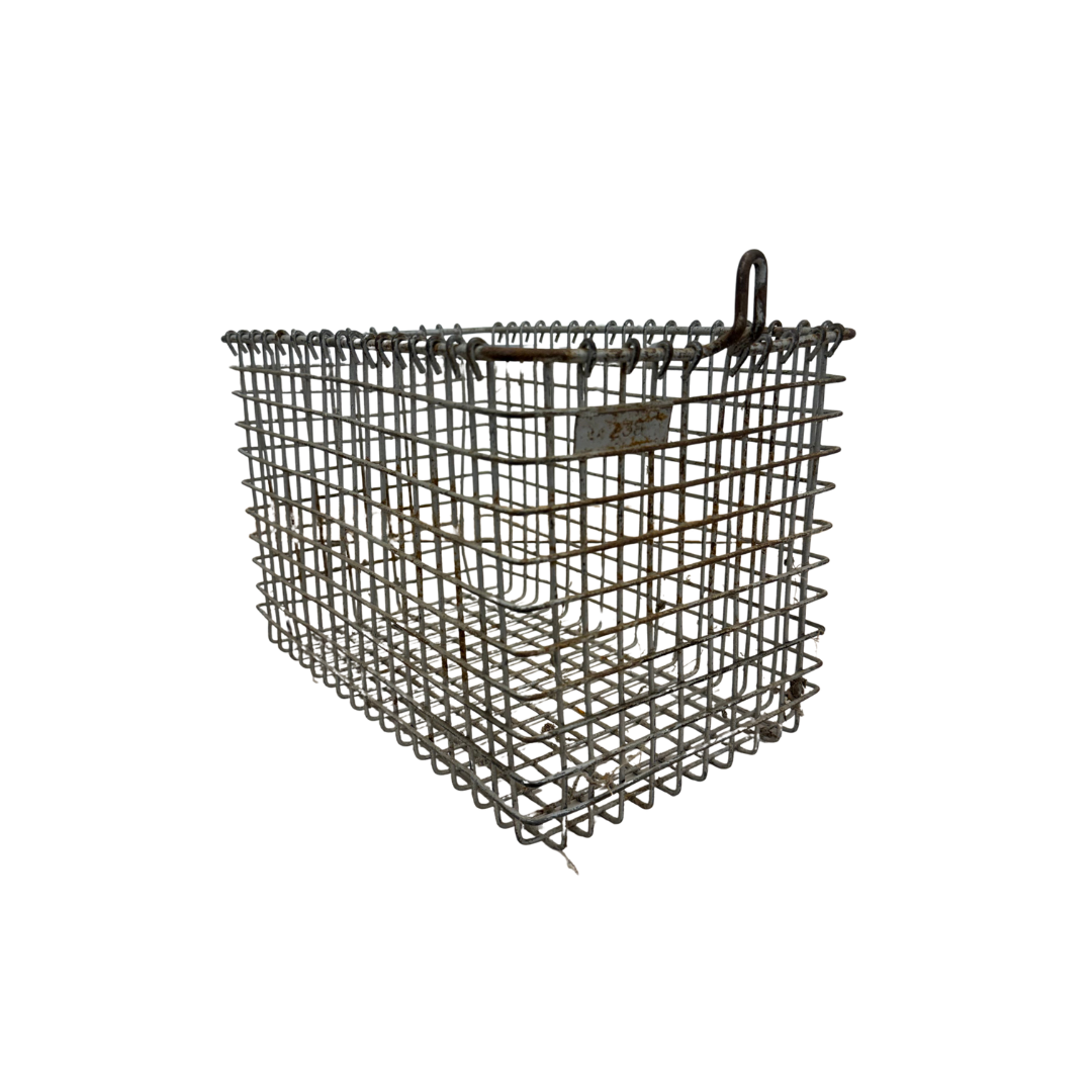 Found Metal Locker Baskets