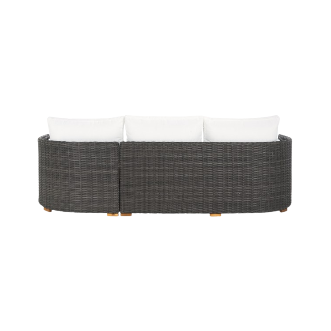Anguilla Wicker Outdoor Chaise Sectional