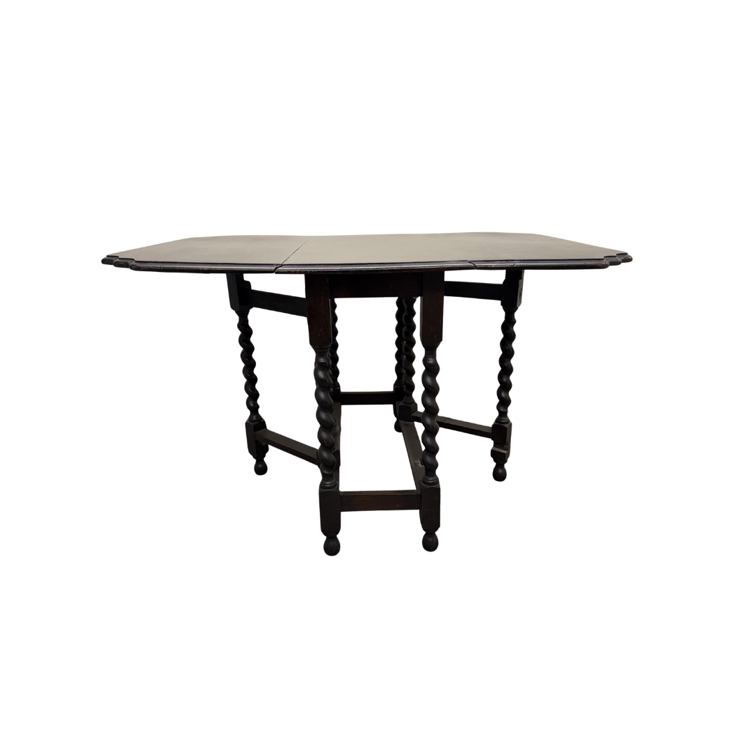 Found Barley Twist Folding Table