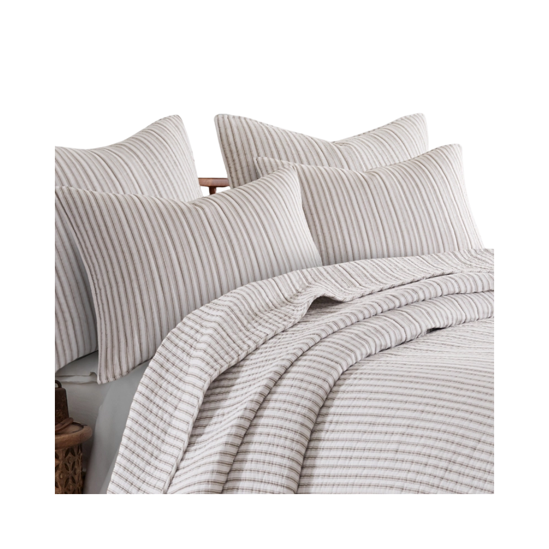 Tobago Stripe Quilt Set