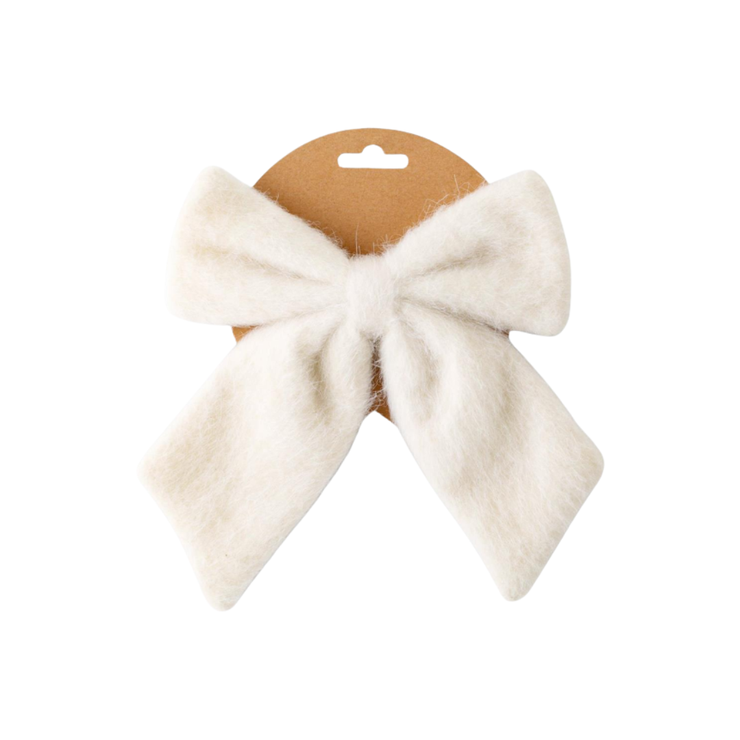 Fuzzy Twist Tie Bow