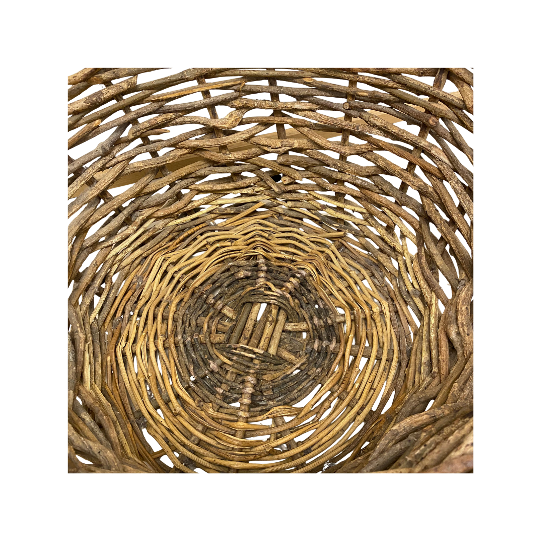 Found Handwoven Gathering Basket
