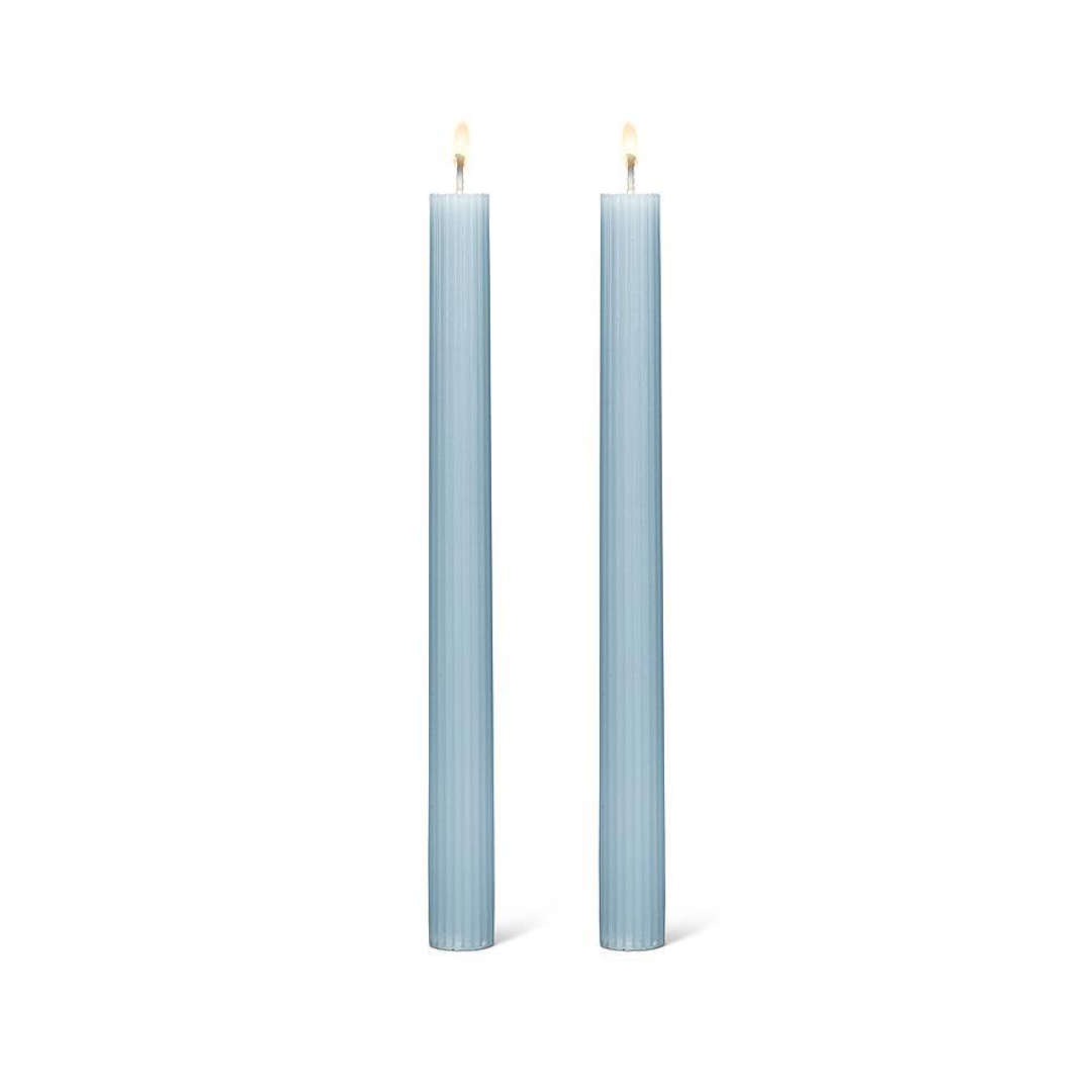 Ribbed Taper Candles