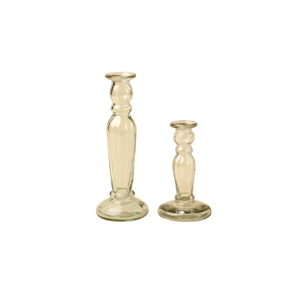 Vero Glass Candlestick