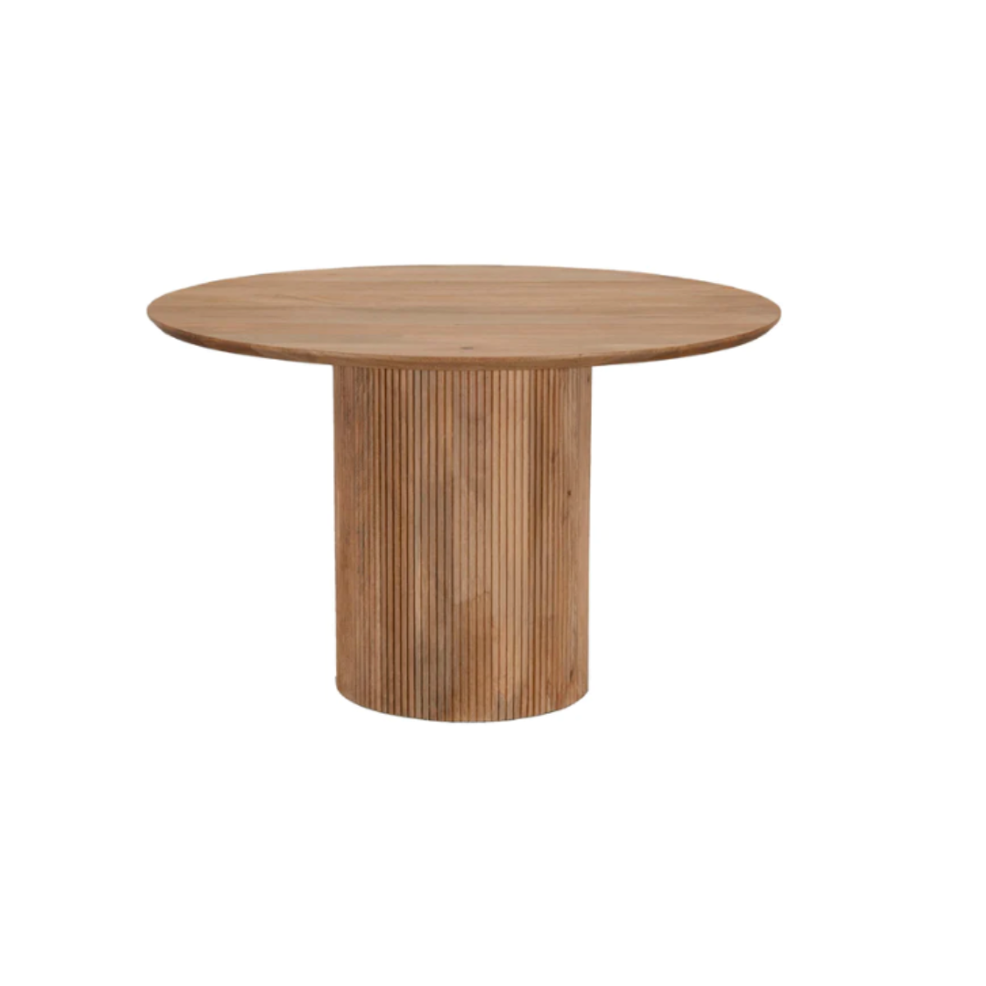 Cylinder Round Dining Table