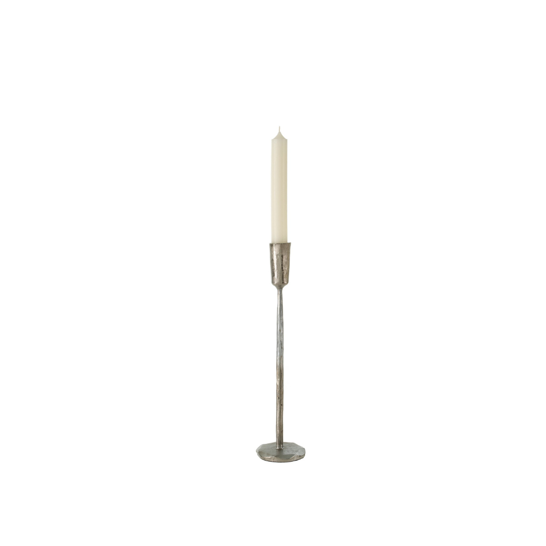 Luna Forged Candlestick