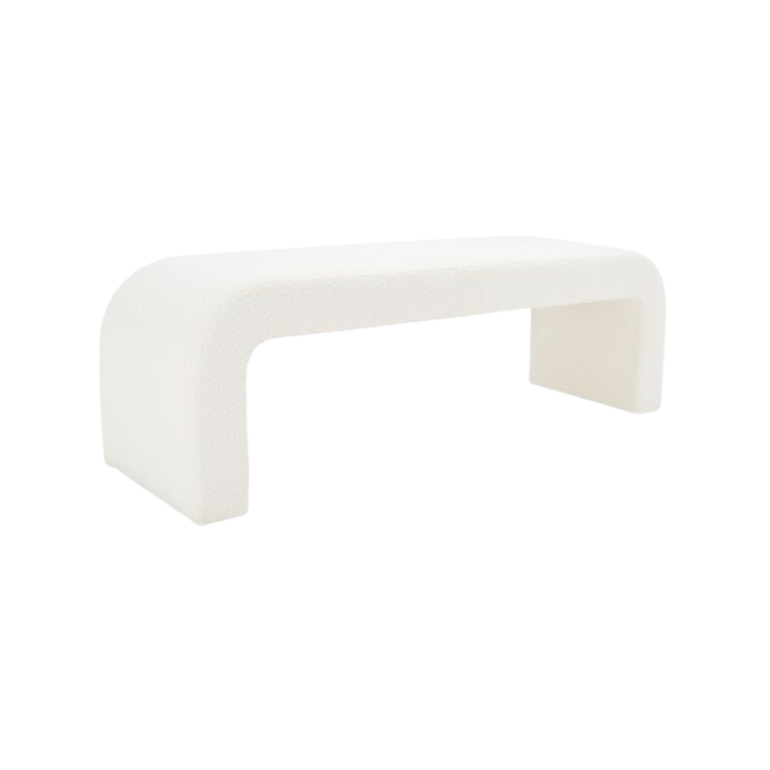 Caralynn Boucle Bench