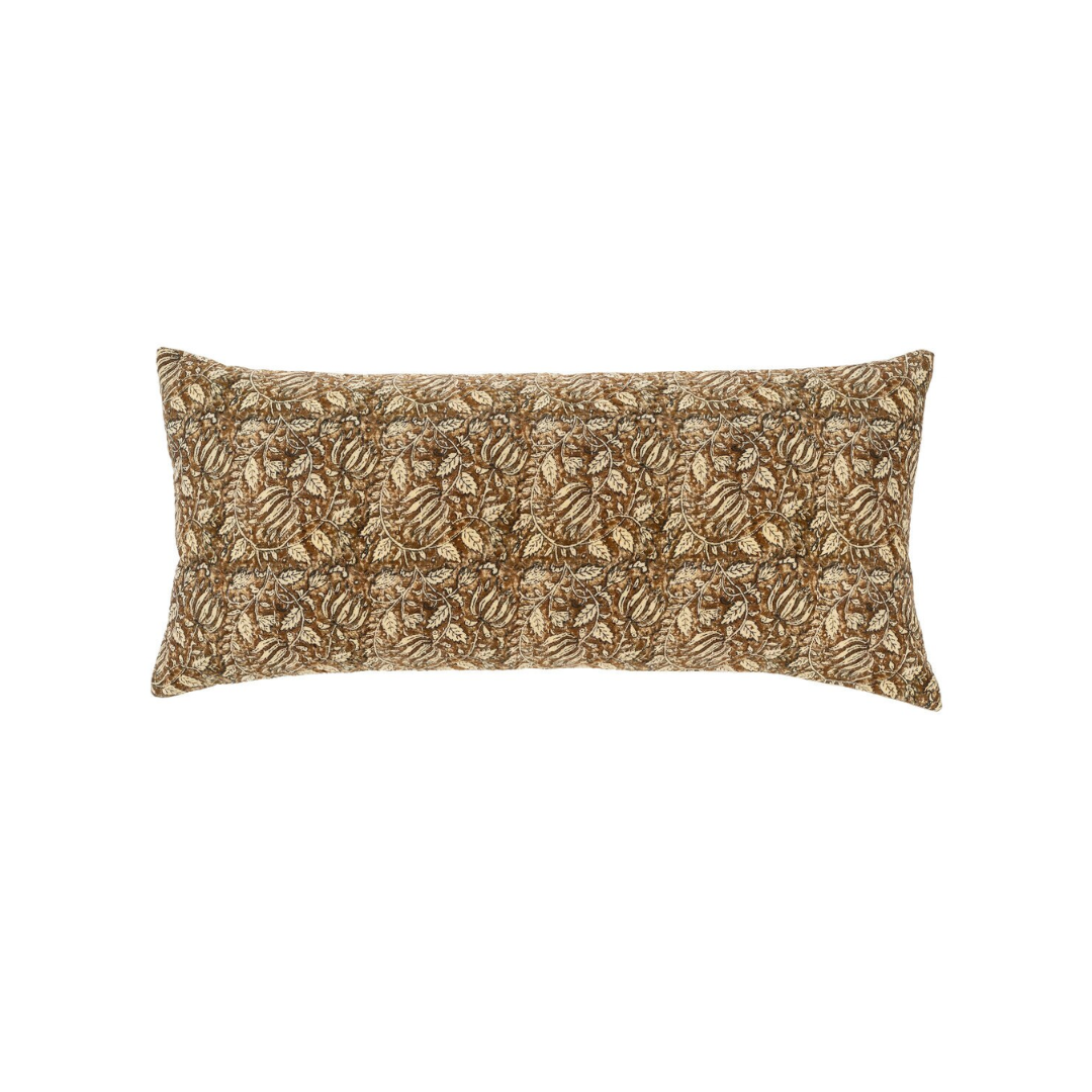 Willow Kantha Block Print Pillow