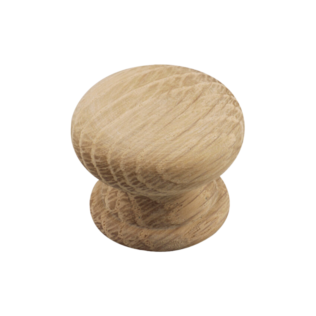 Unfinished Oak Knob