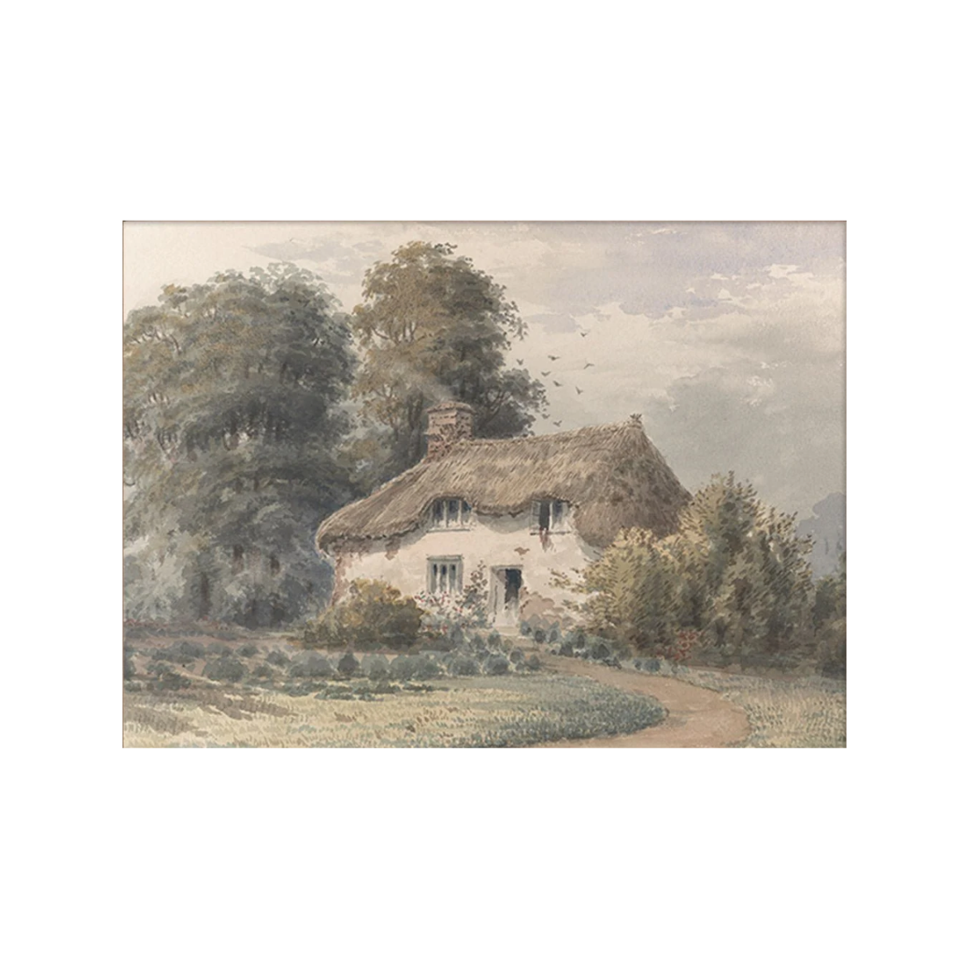 Thatched Roof Print