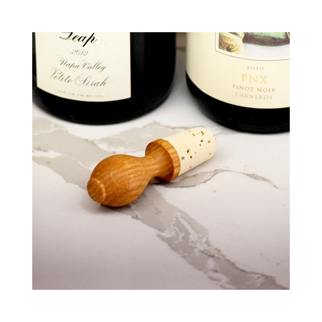 Oak Bottle Stopper
