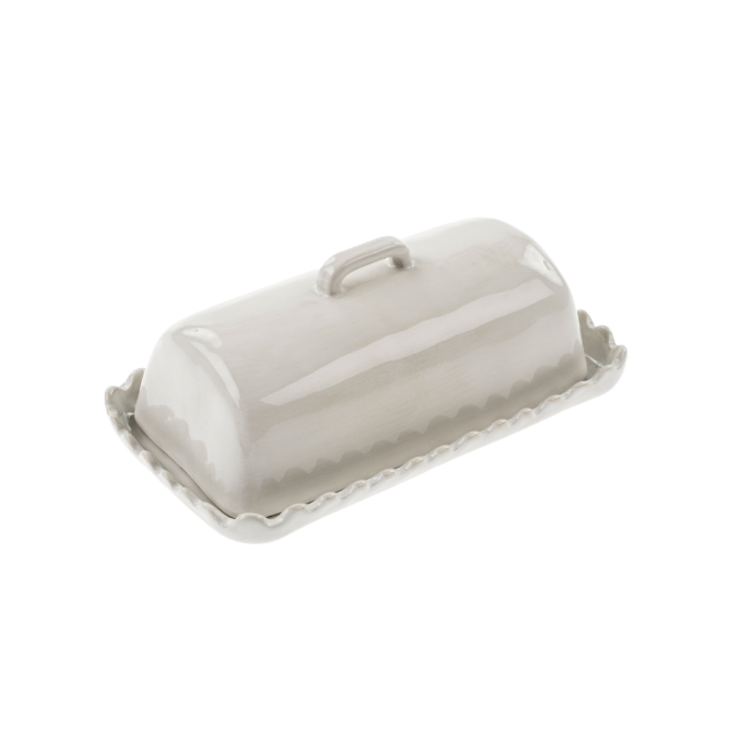 Scalloped Butter Dish