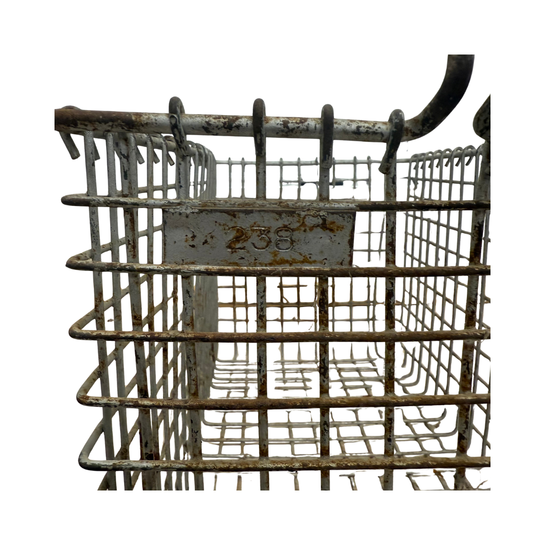 Found Metal Locker Baskets