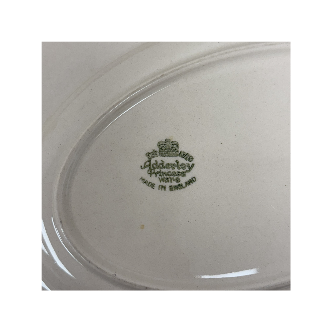 Found Adderley Princess Ware Serving Platter
