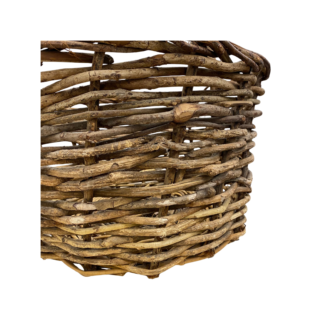 Found Handwoven Gathering Basket