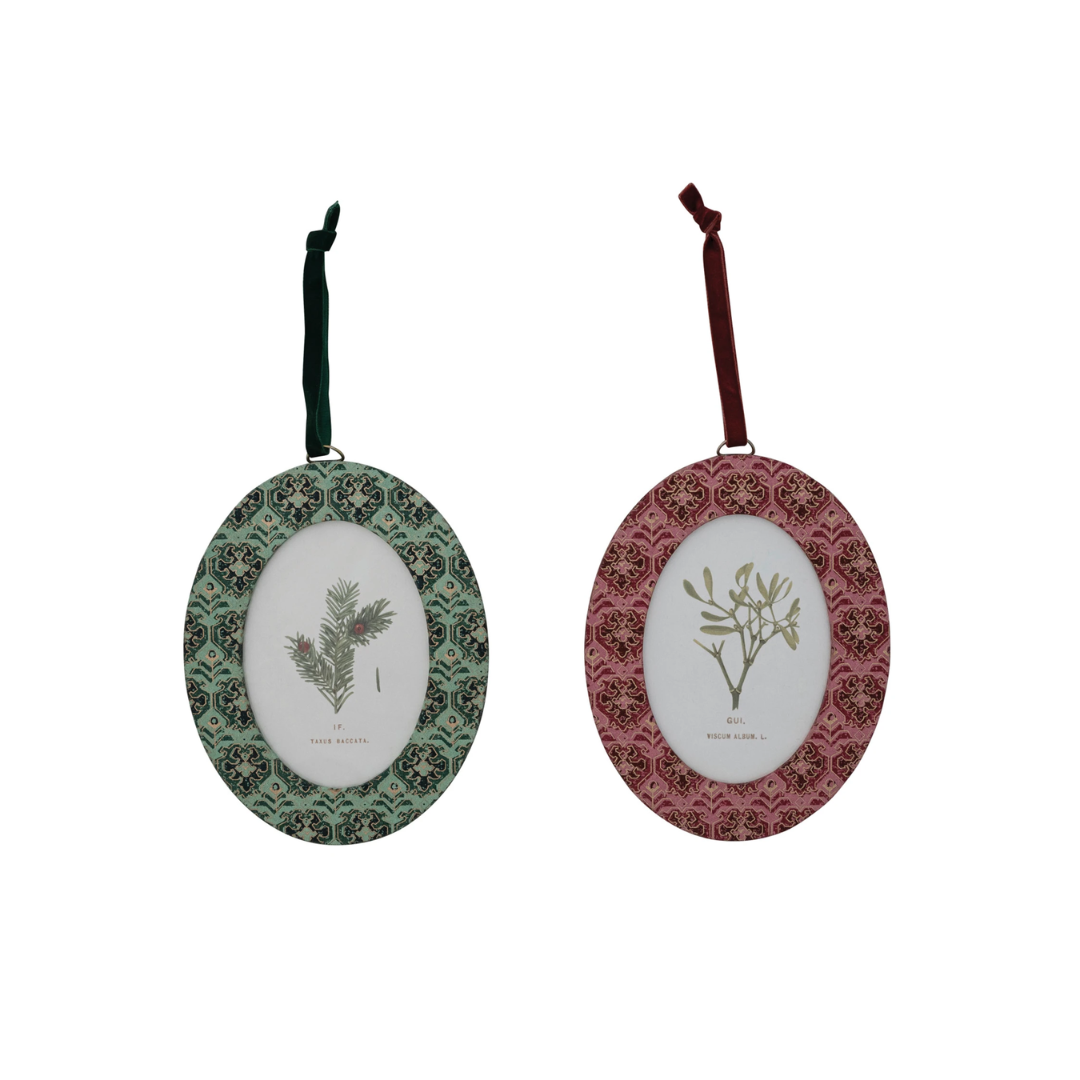 Oval Hanging Photo Frame
