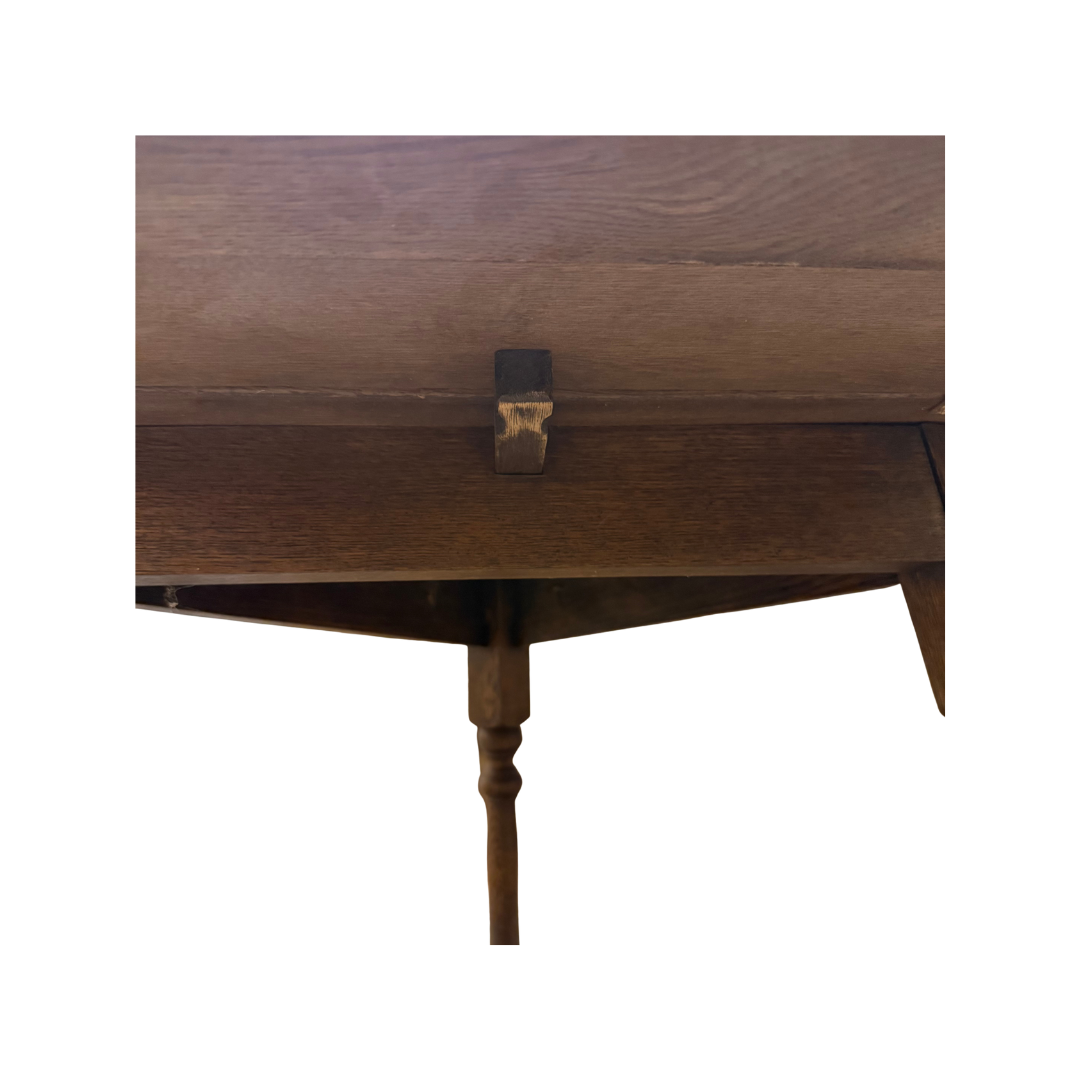 Found Round Collapsible Table