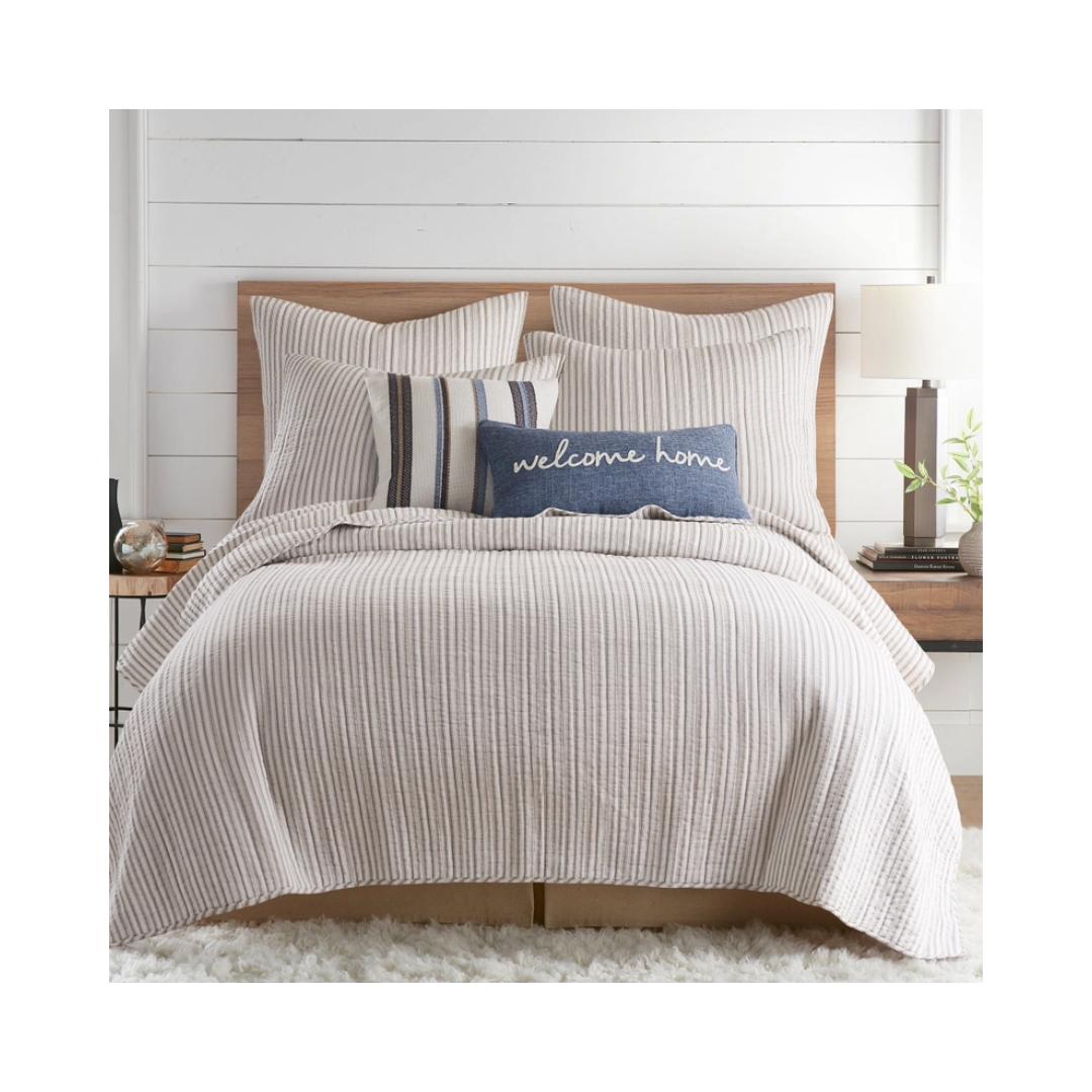 Tobago Stripe Quilt Set
