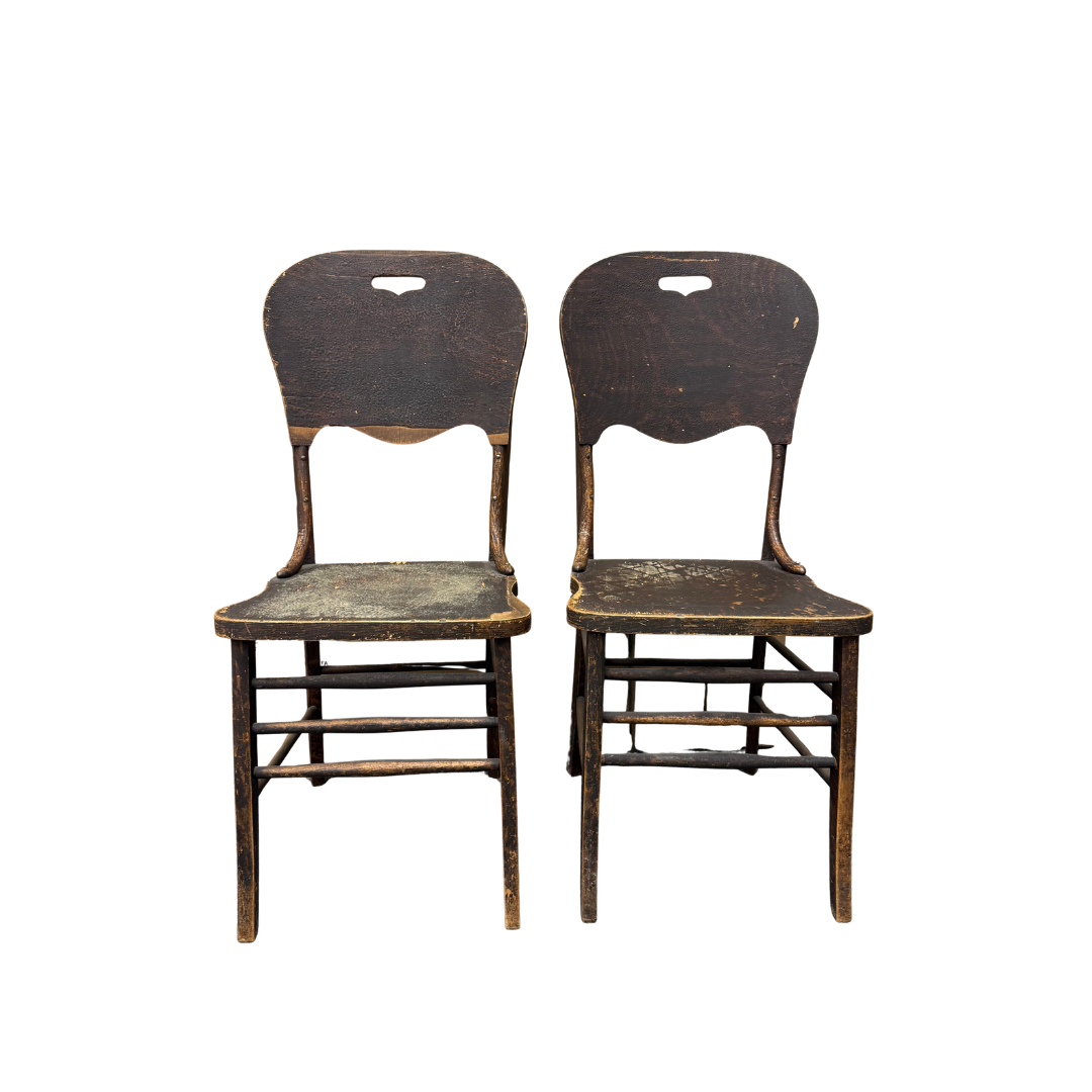 Found Dining Chair Pair
