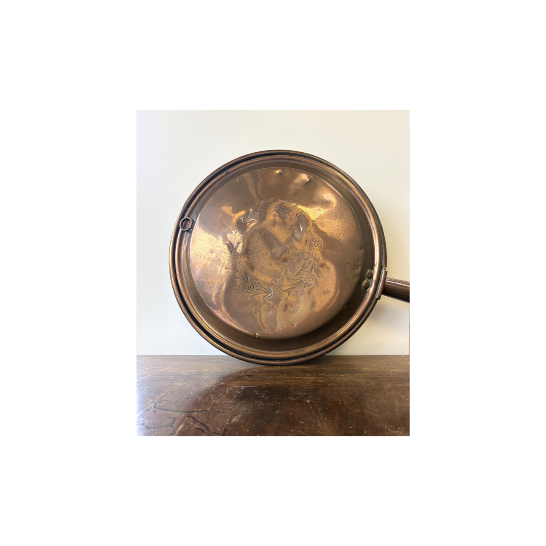 Found Copper Bed Warmer
