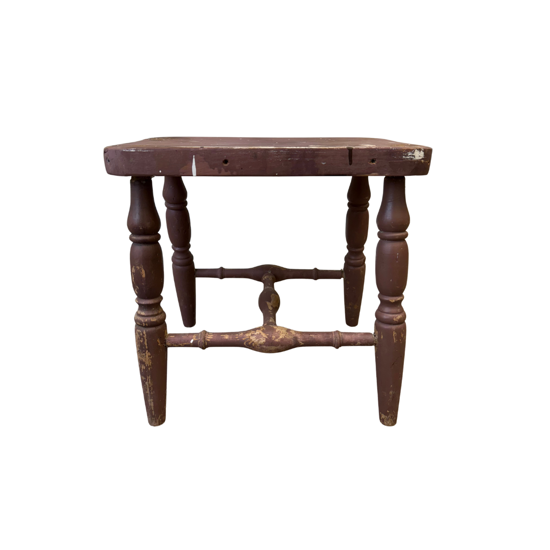 Found Work Foot Stool