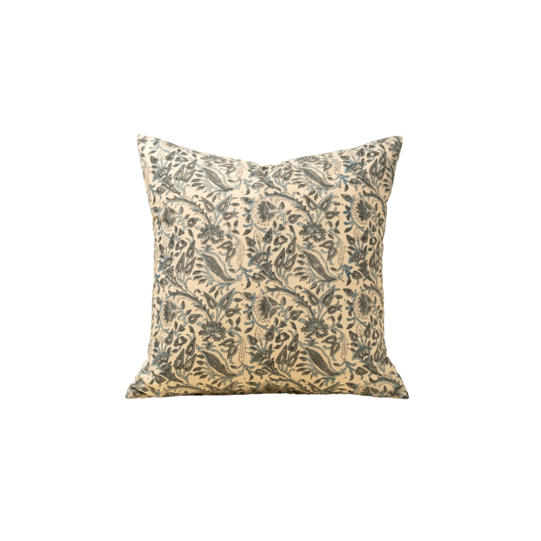 Isha Block Print Pillow