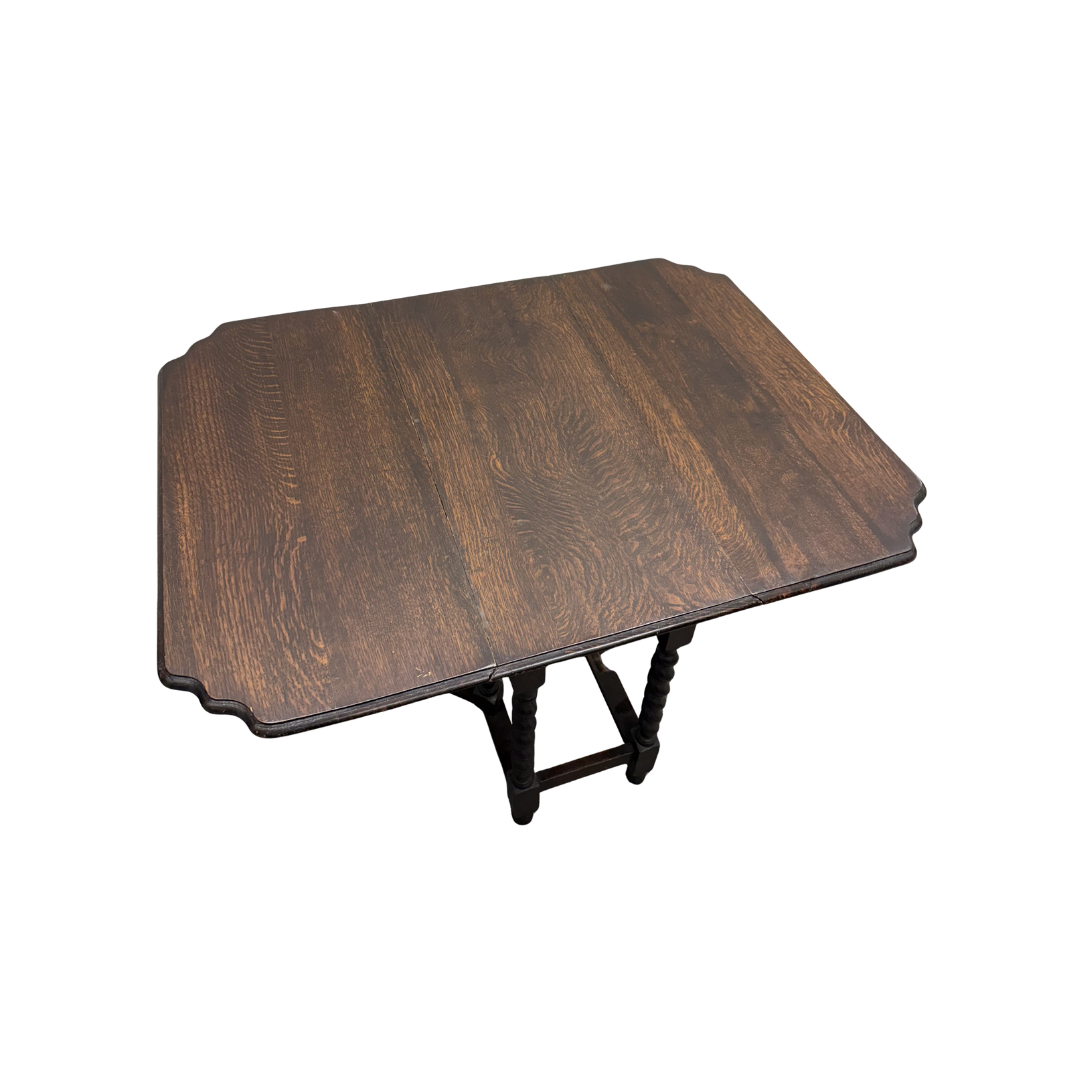 Found Barley Twist Folding Table