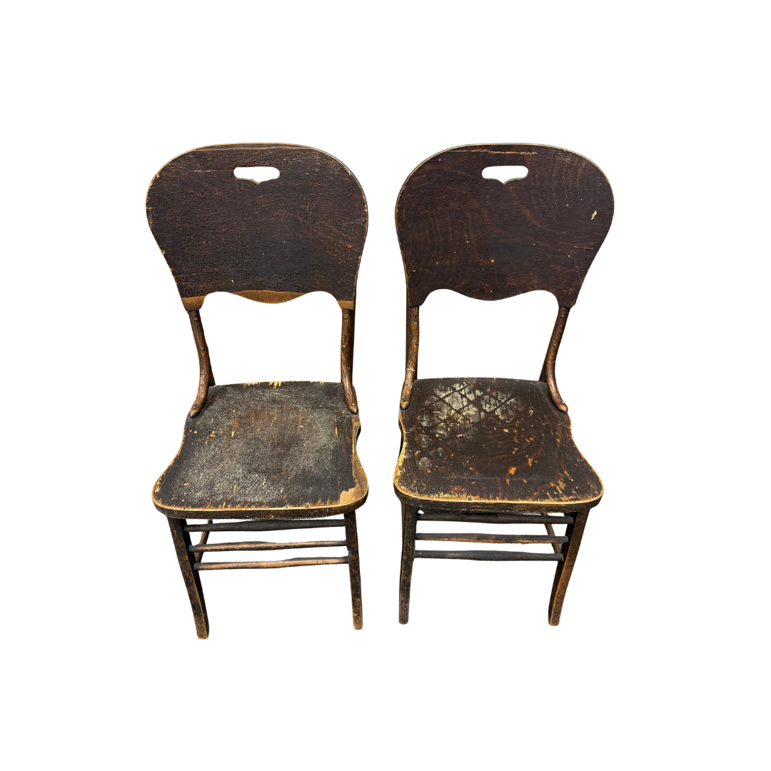 Found Dining Chair Pair