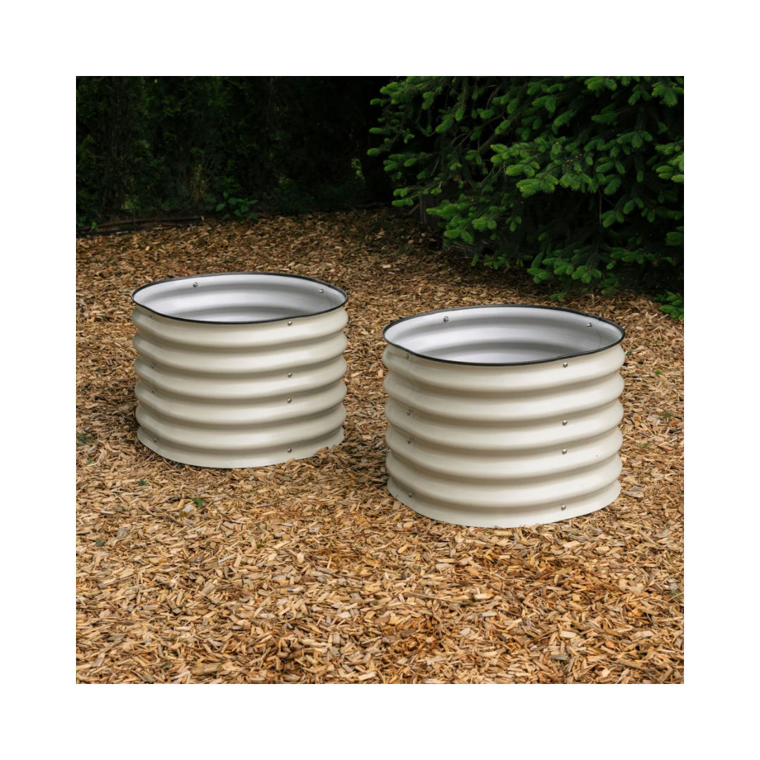 Sproutbox 17&quot; Tall 2 Pack Round Garden Box