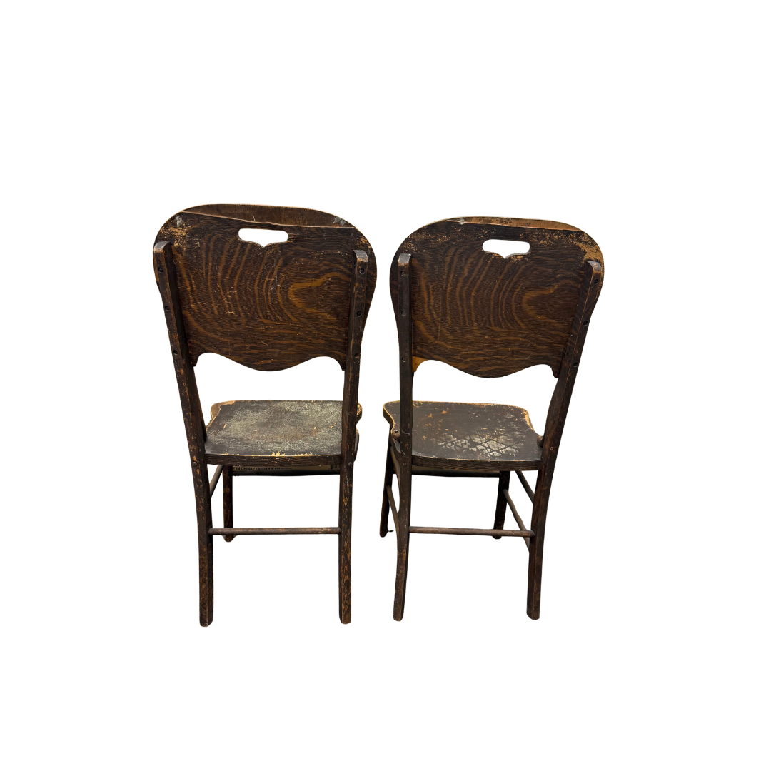 Found Dining Chair Pair