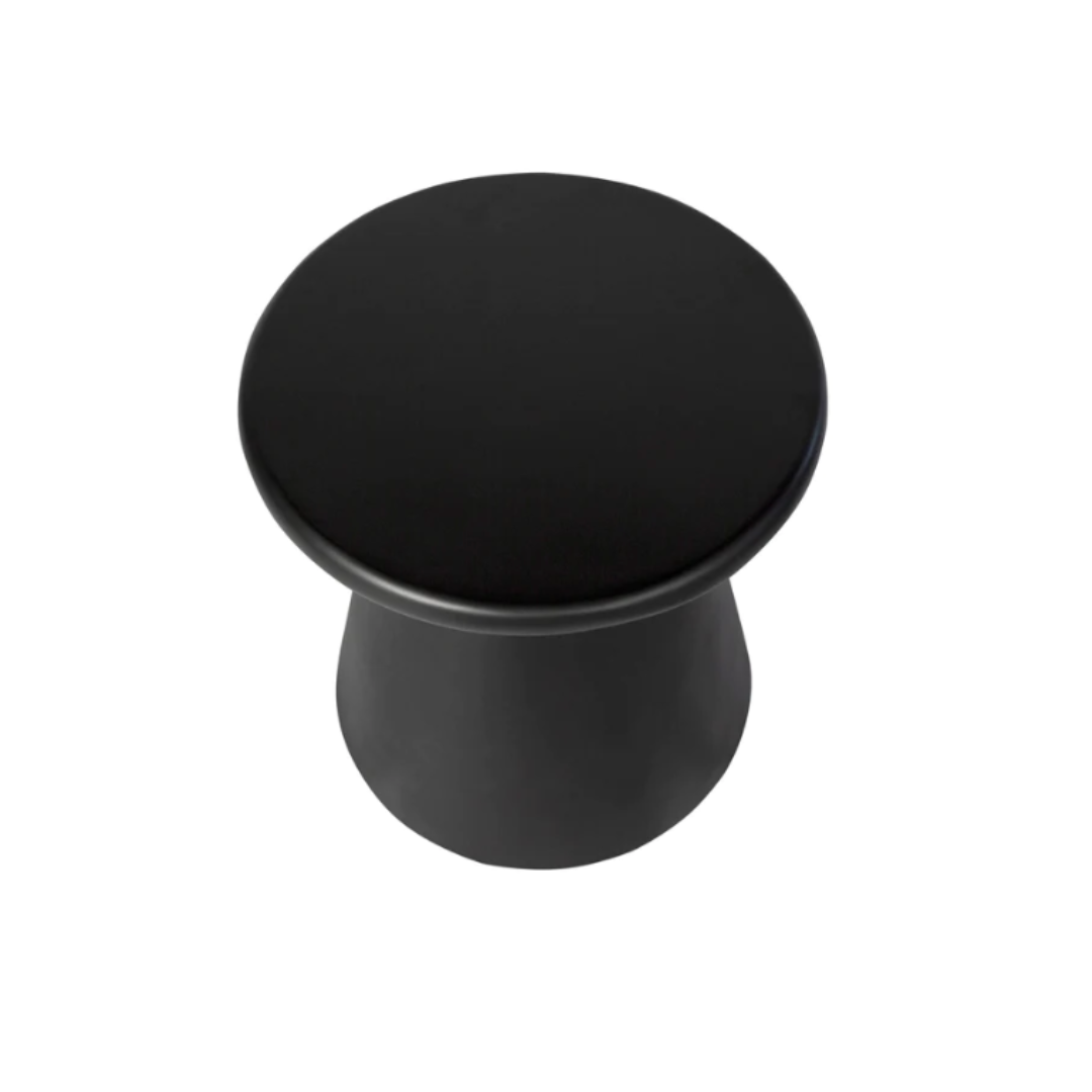 Concrete Mineral Side Table