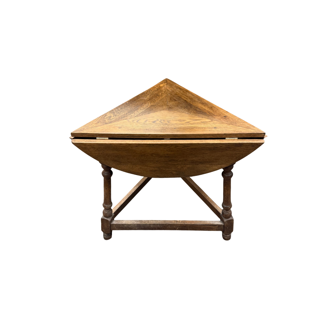 Found Round Collapsible Table