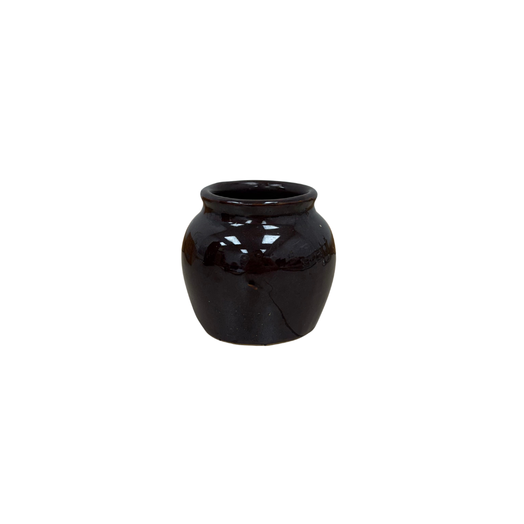 Found Small Brown Pot