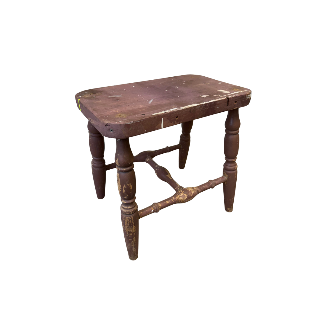 Found Work Foot Stool