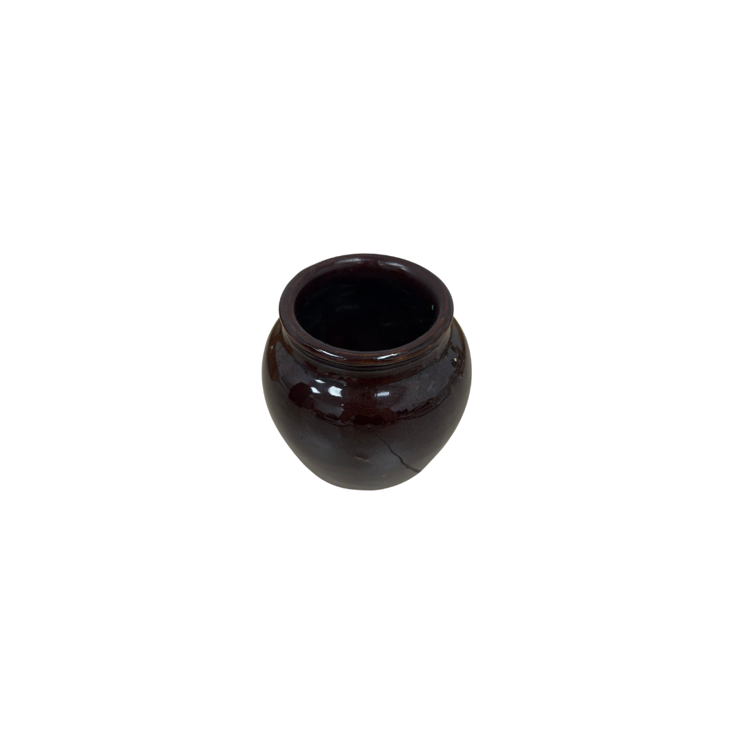 Found Small Brown Pot
