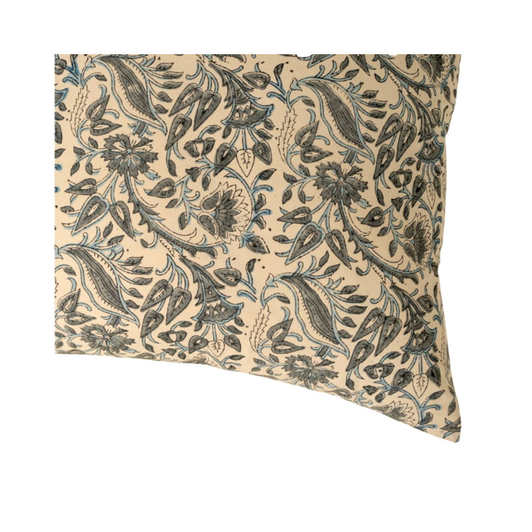 Isha Block Print Pillow