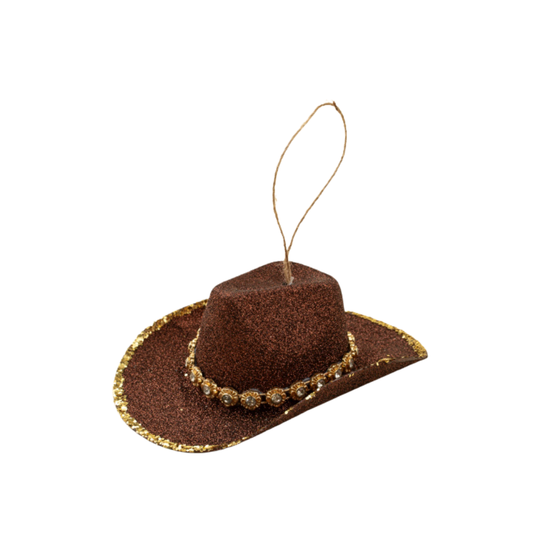 Cowboy Hat Holiday Ornament