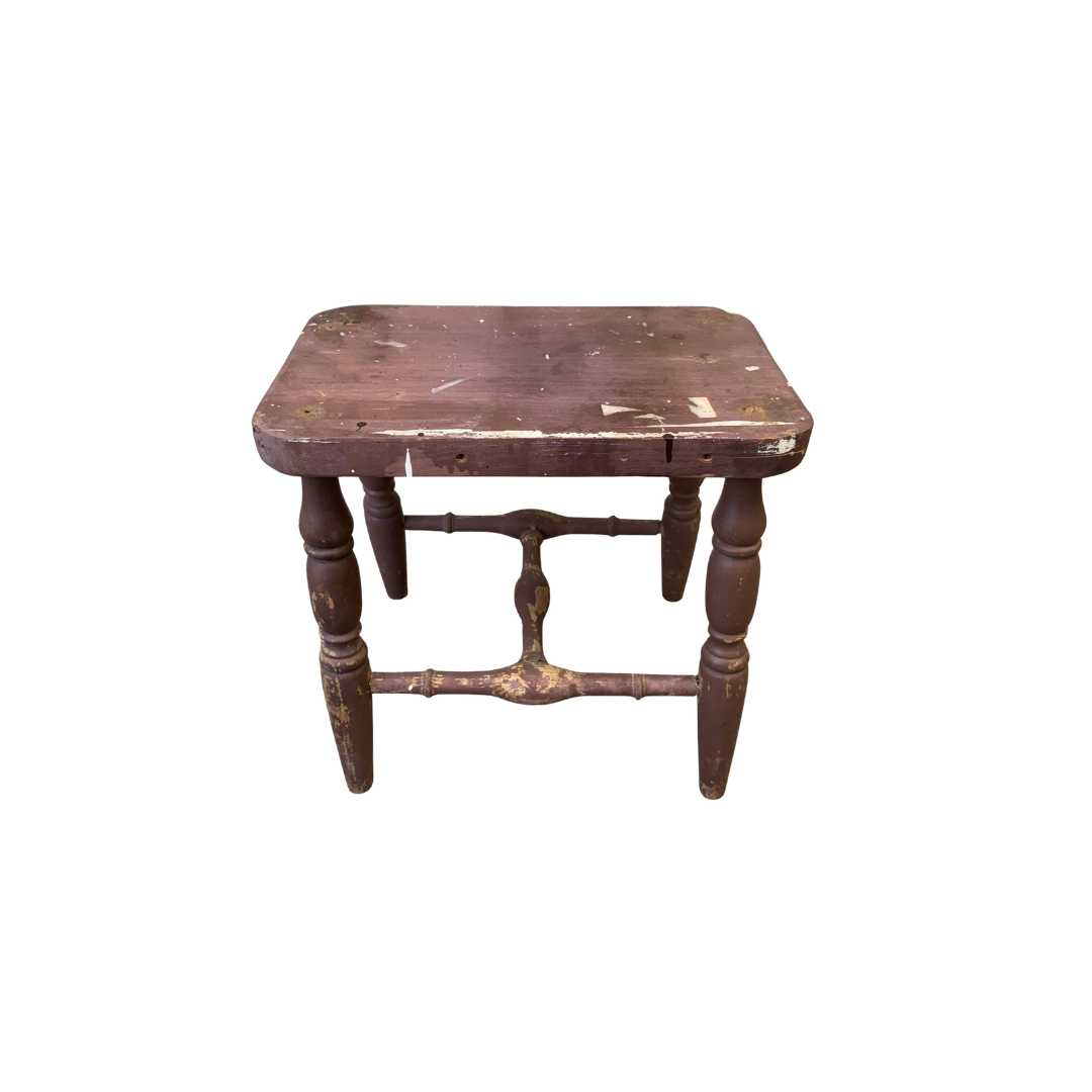 Found Work Foot Stool