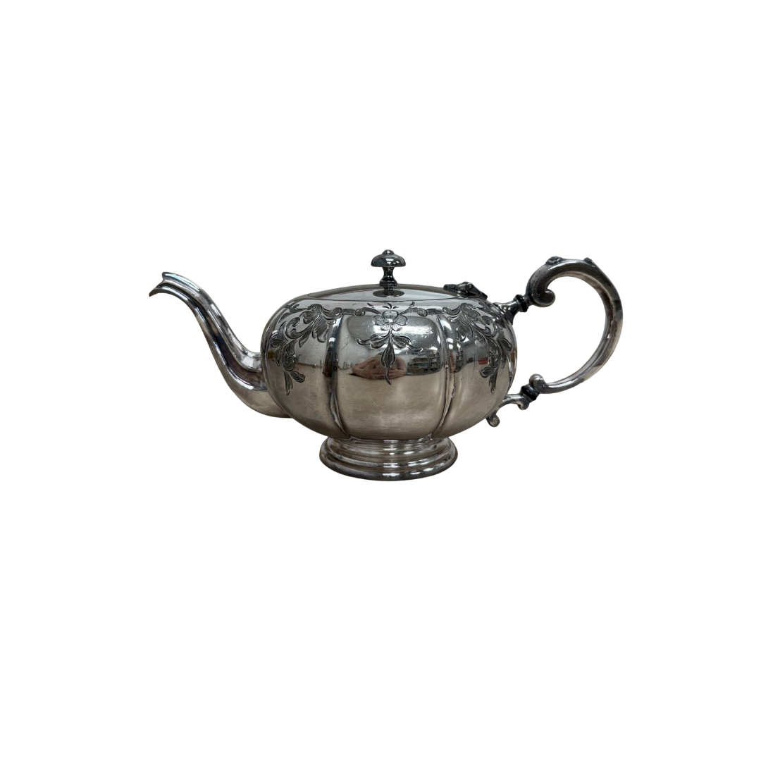 Found Victorian Plate E.P.B.M. 393 Teapot