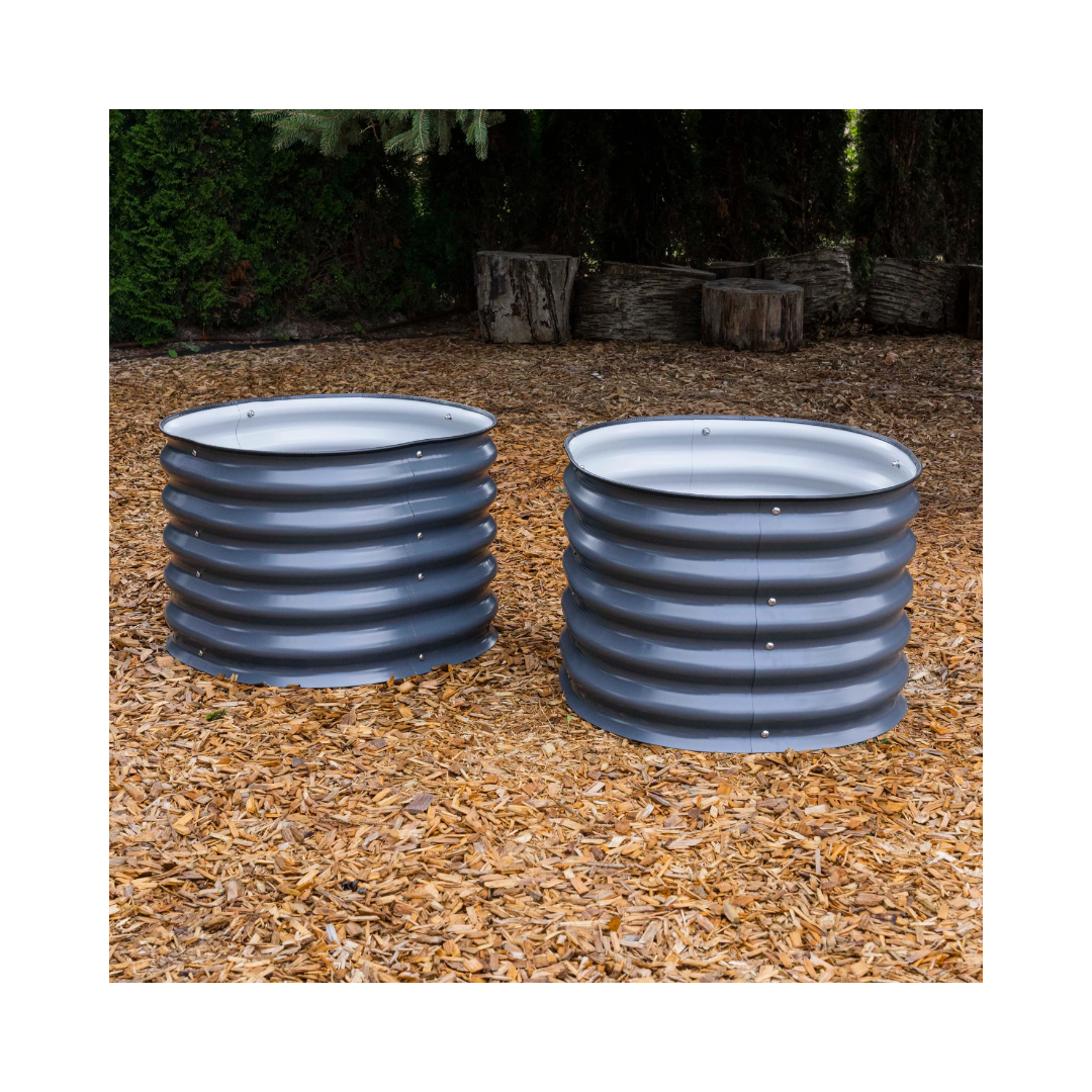 Sproutbox 17&quot; Tall 2 Pack Round Garden Box